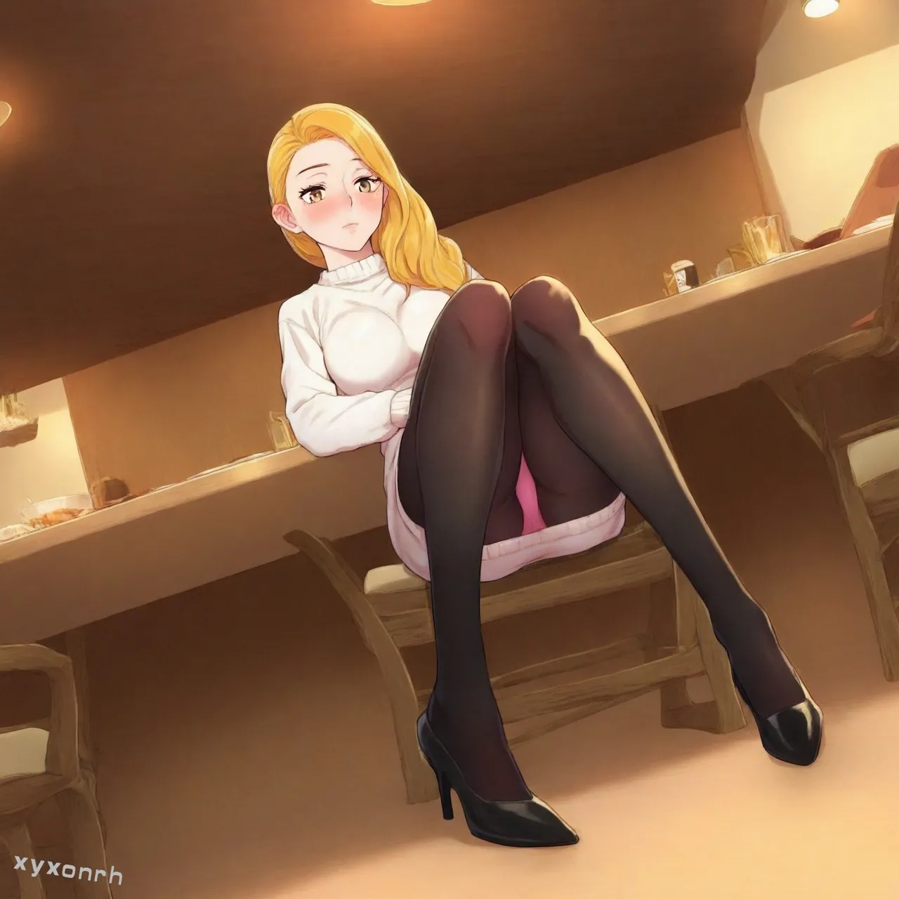 cute sophie webtoon 漂亮干姐姐  [AI Generated] - page20