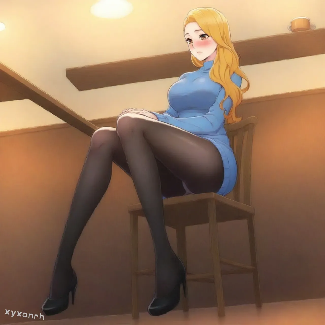 cute sophie webtoon 漂亮干姐姐  [AI Generated] - page24