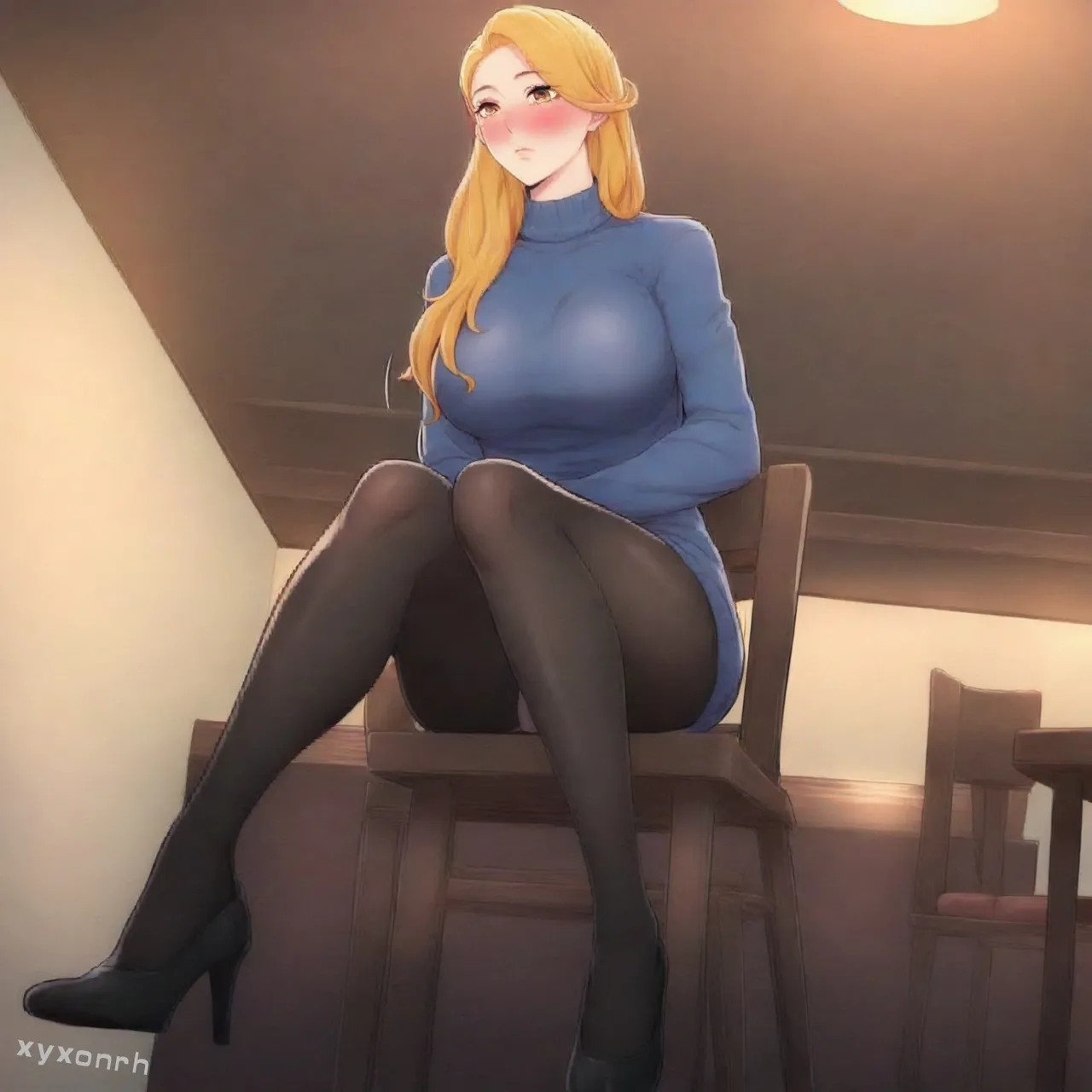 cute sophie webtoon 漂亮干姐姐  [AI Generated] - page25