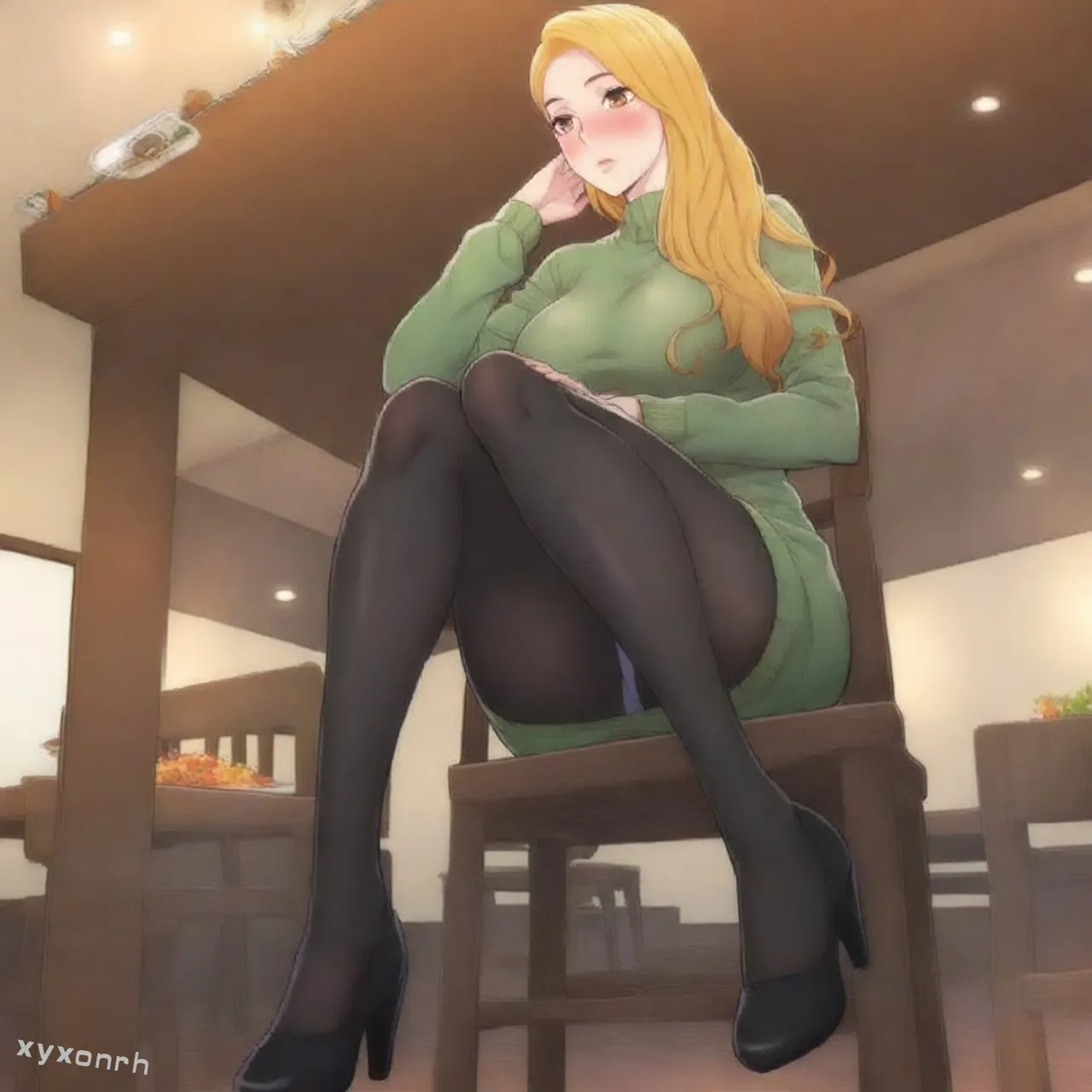 cute sophie webtoon 漂亮干姐姐  [AI Generated] - page26