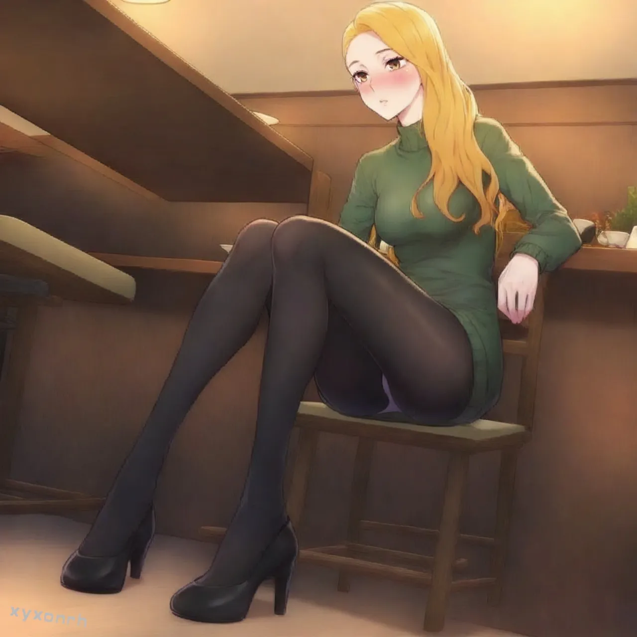 cute sophie webtoon 漂亮干姐姐  [AI Generated] - page27