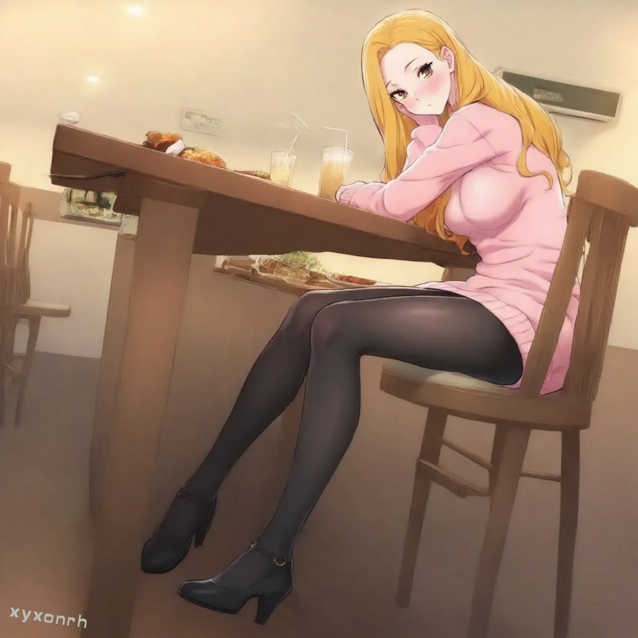 cute sophie webtoon 漂亮干姐姐  [AI Generated] - page29