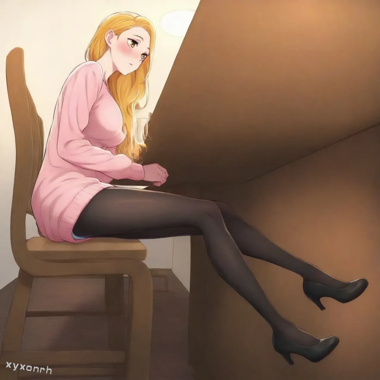 cute sophie webtoon 漂亮干姐姐  [AI Generated] - page30