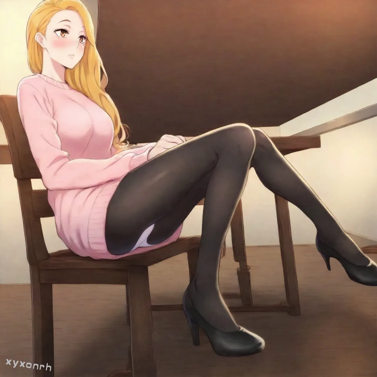 cute sophie webtoon 漂亮干姐姐  [AI Generated] - page37