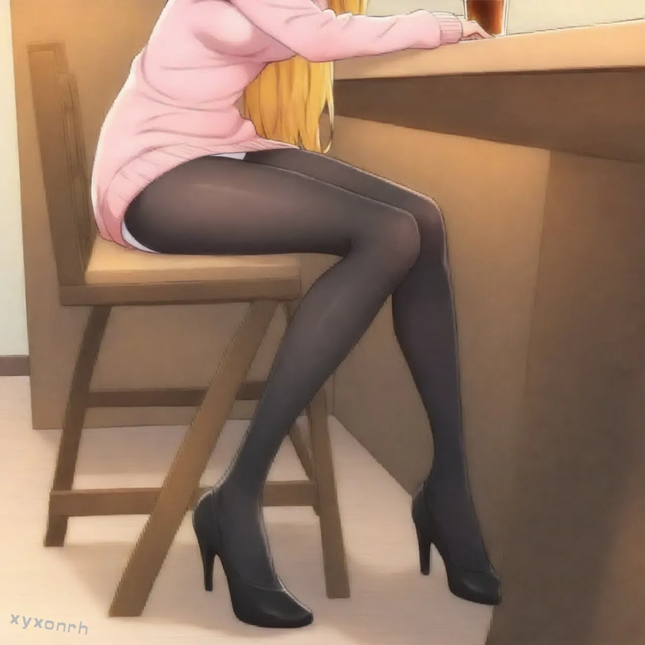 cute sophie webtoon 漂亮干姐姐  [AI Generated] - page38