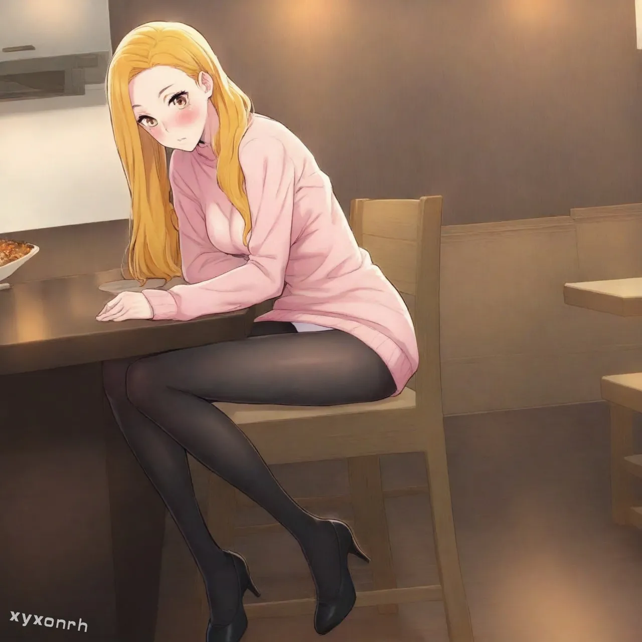 cute sophie webtoon 漂亮干姐姐  [AI Generated] - page39