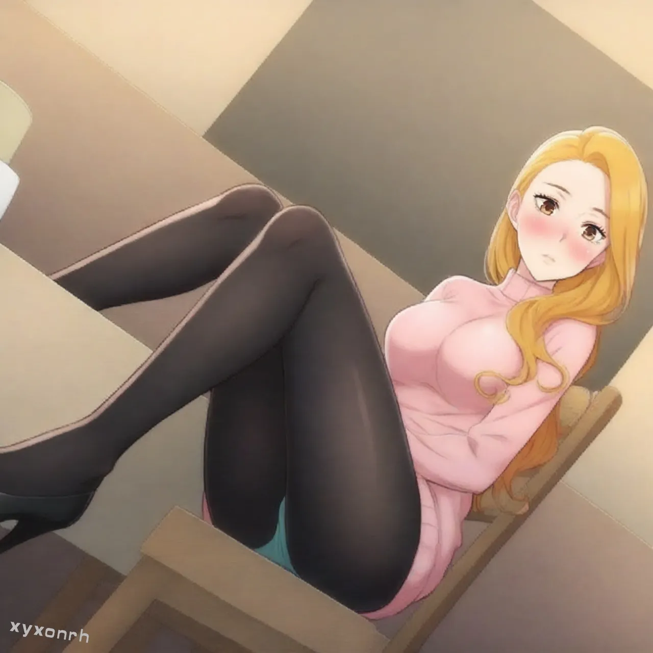 cute sophie webtoon 漂亮干姐姐  [AI Generated] - page44