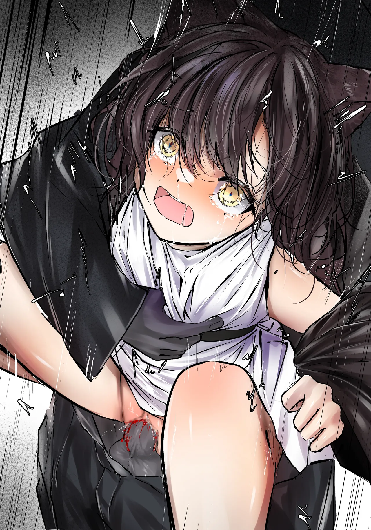 一匹狼になった野生児がをっかされる話 - page2