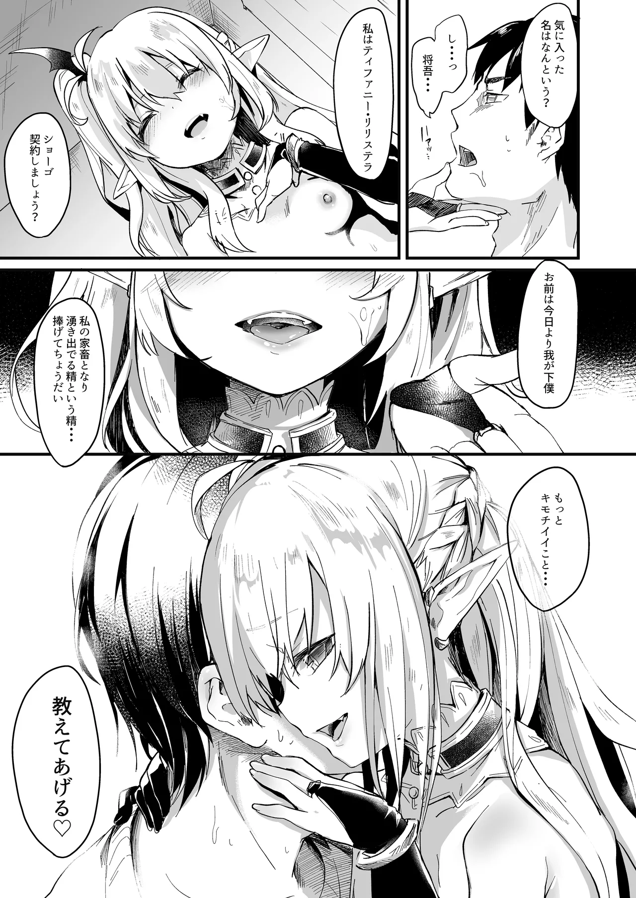 僕は小さな淫魔のしもべ1 - page12