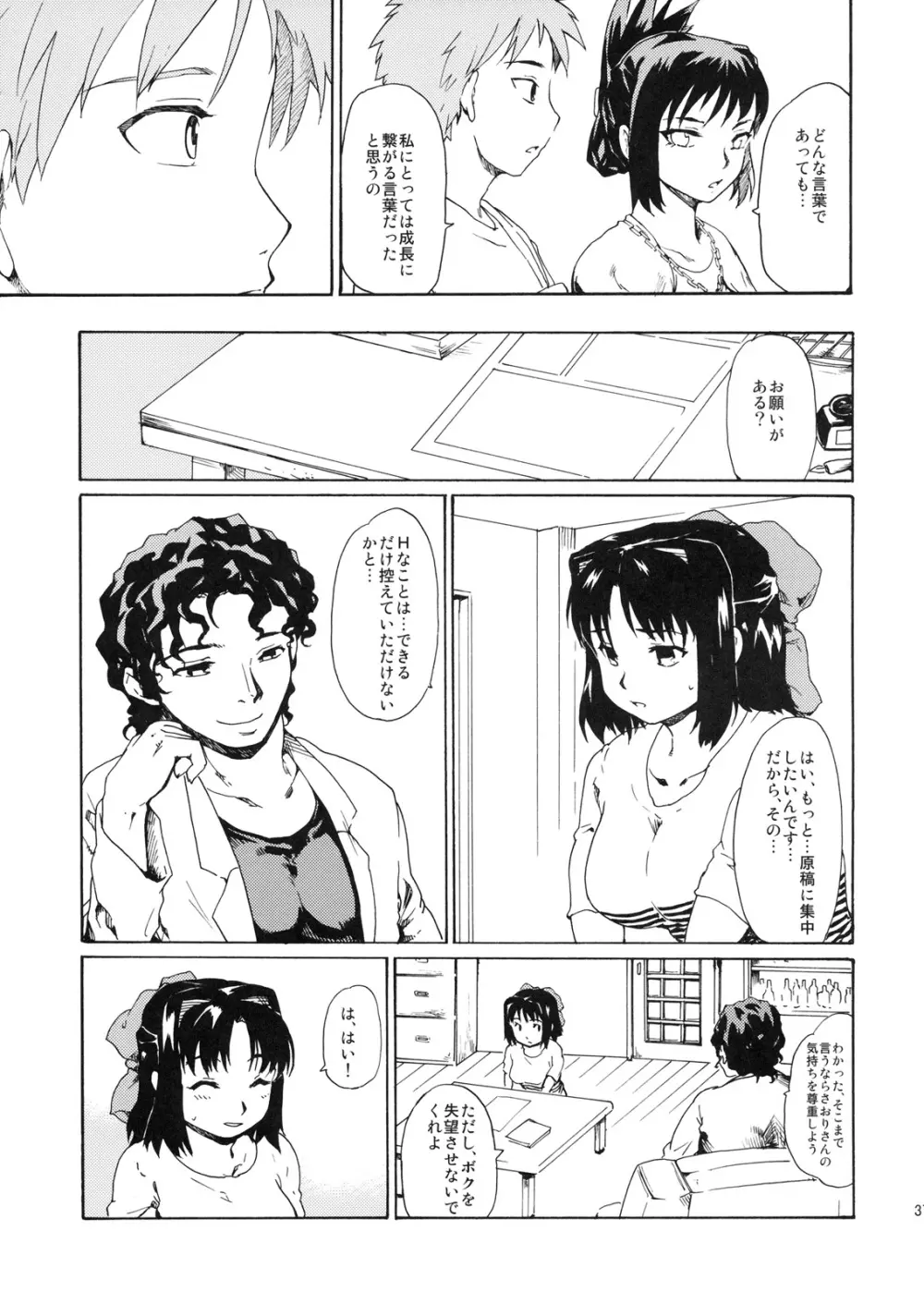 (C79) [PARANOIA CAT (藤原俊一)] 憧れの女 -秘密の一週間- #6 - page36