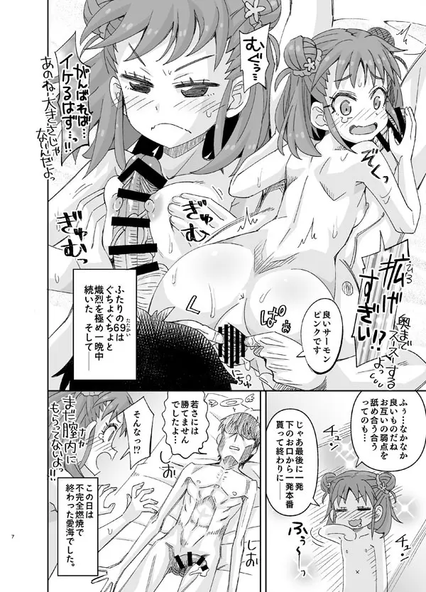 愛海の柔らかいとこ舐めたいプロデューサー - page7