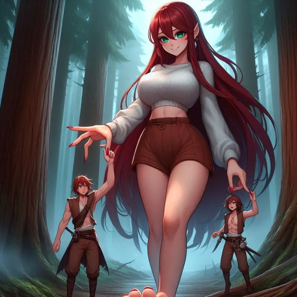 Giantess 10 [AI Generated] - page118