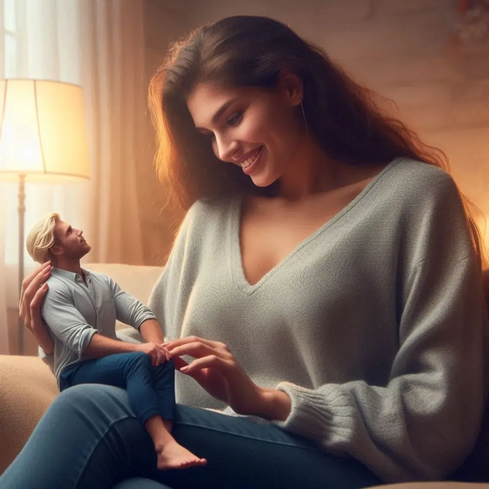 Giantess 10 [AI Generated] - page136