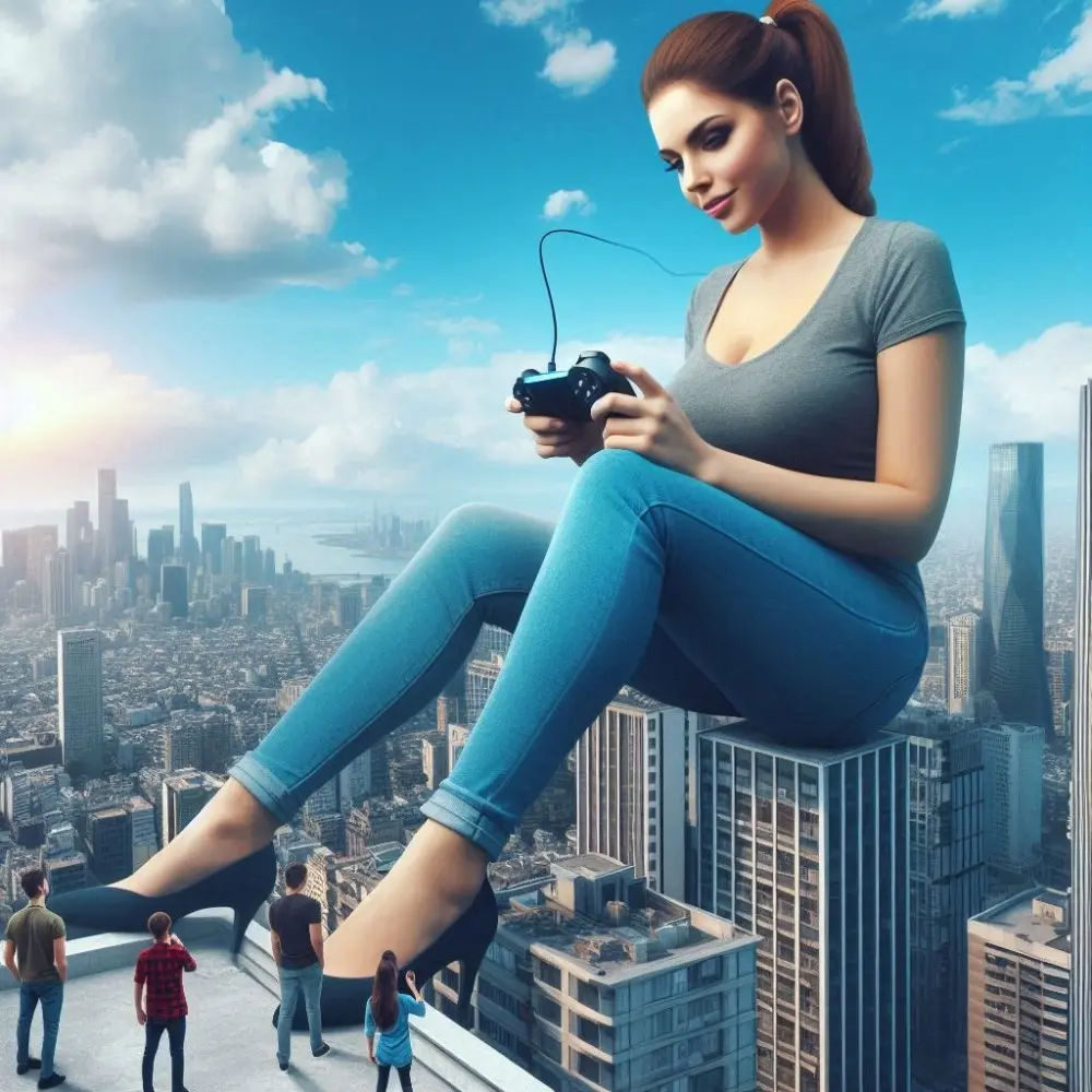 Giantess 10 [AI Generated] - page138