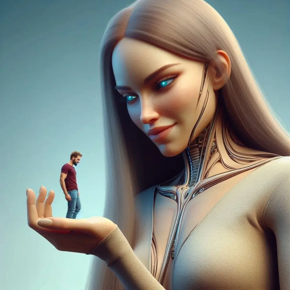 Giantess 10 [AI Generated] - page147