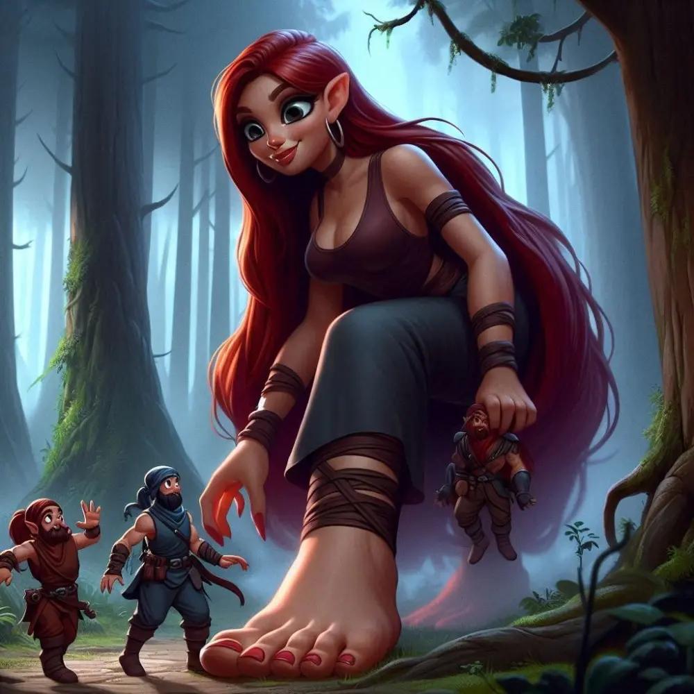 Giantess 10 [AI Generated] - page149