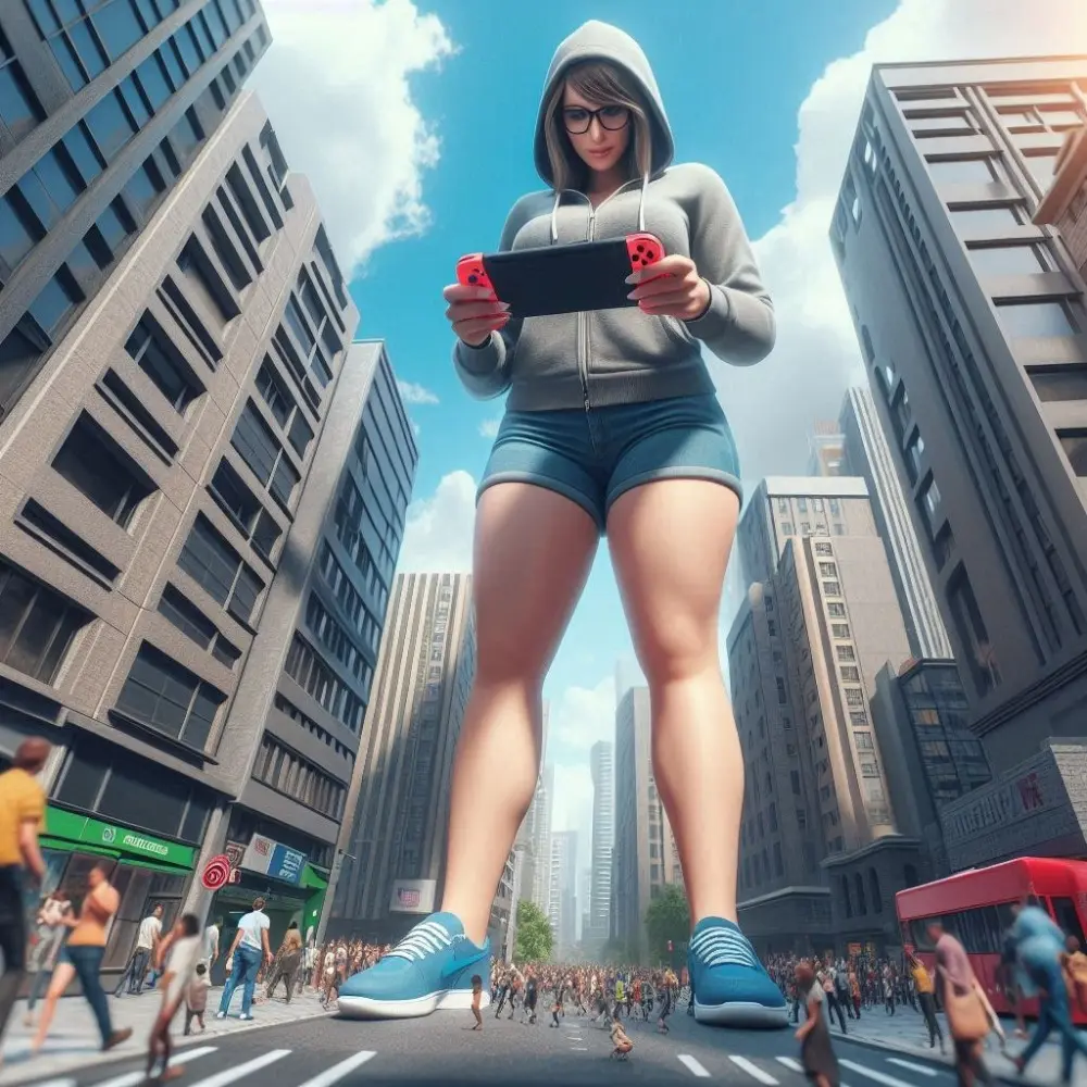 Giantess 10 [AI Generated] - page154