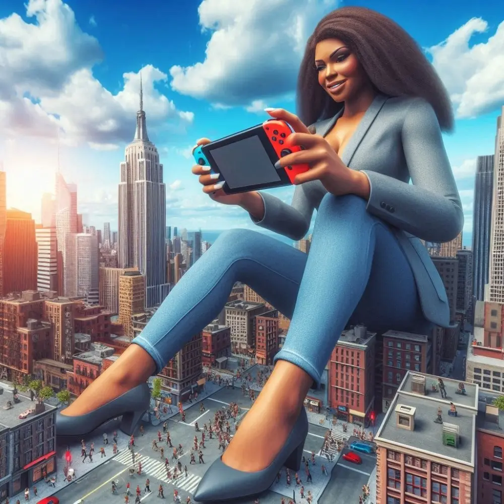 Giantess 10 [AI Generated] - page170