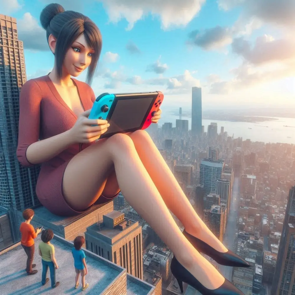 Giantess 10 [AI Generated] - page172