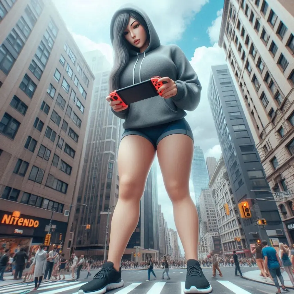 Giantess 10 [AI Generated] - page182