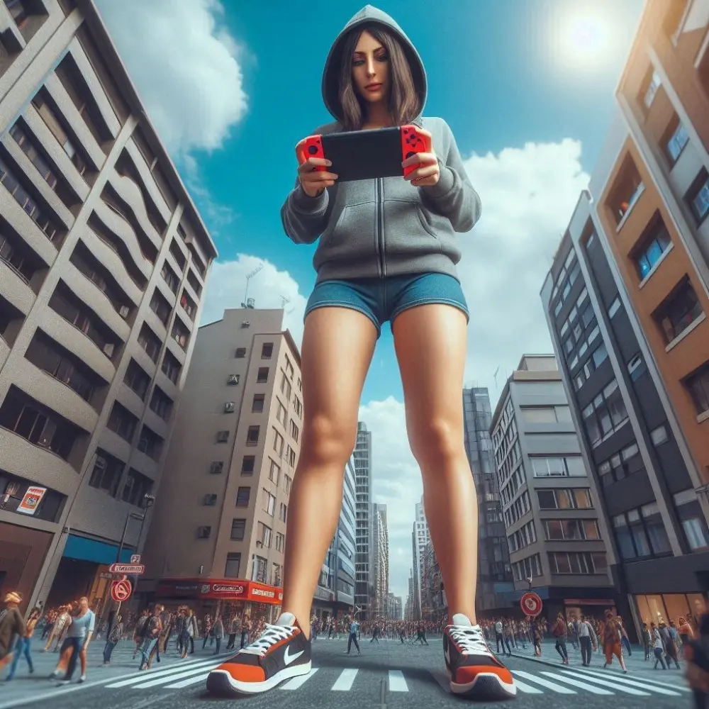 Giantess 10 [AI Generated] - page186