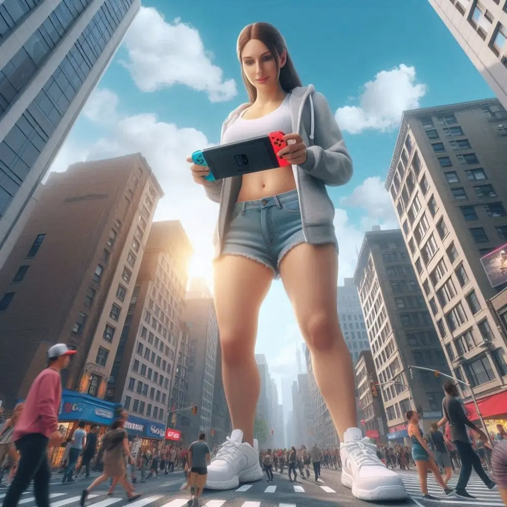 Giantess 10 [AI Generated] - page19