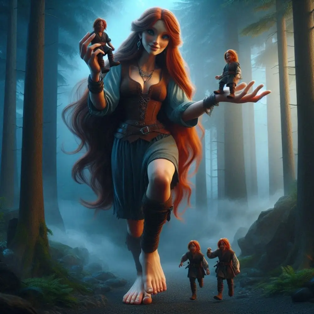 Giantess 10 [AI Generated] - page205