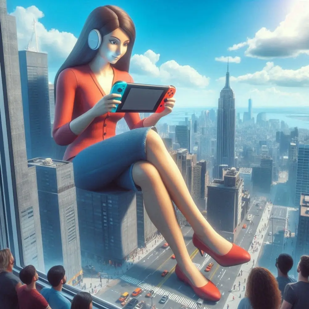 Giantess 10 [AI Generated] - page207