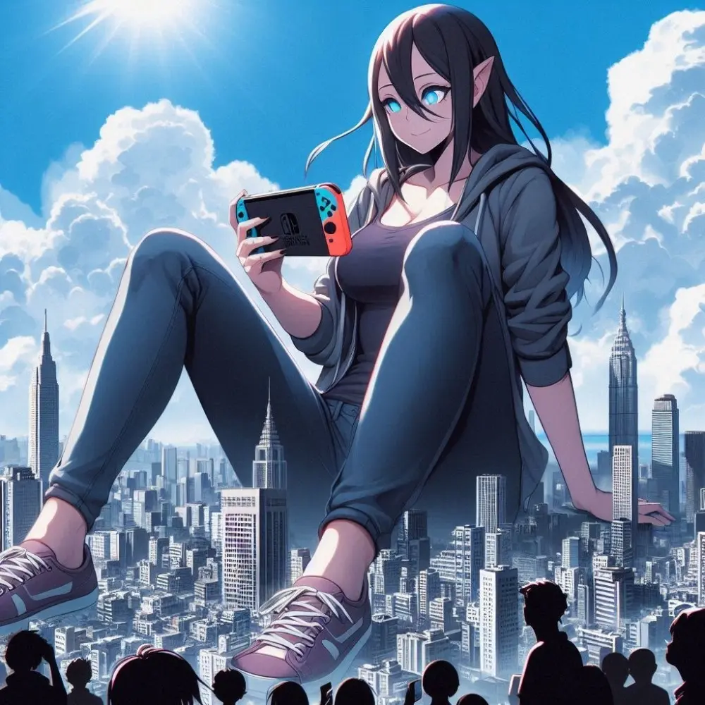 Giantess 10 [AI Generated] - page216