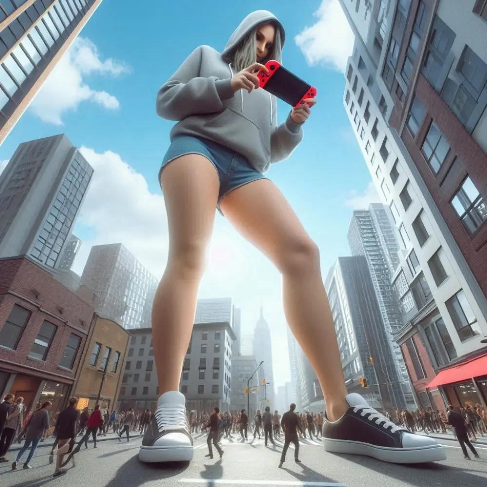 Giantess 10 [AI Generated] - page227