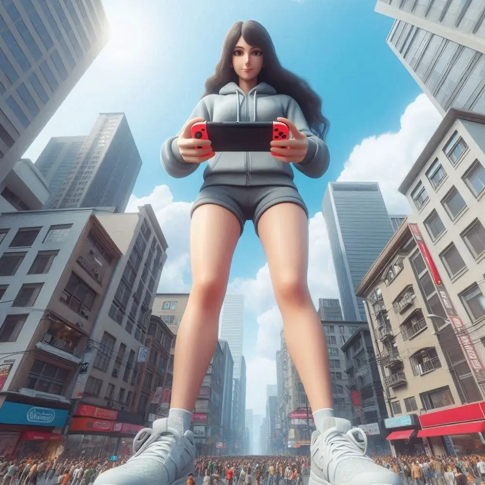 Giantess 10 [AI Generated] - page23