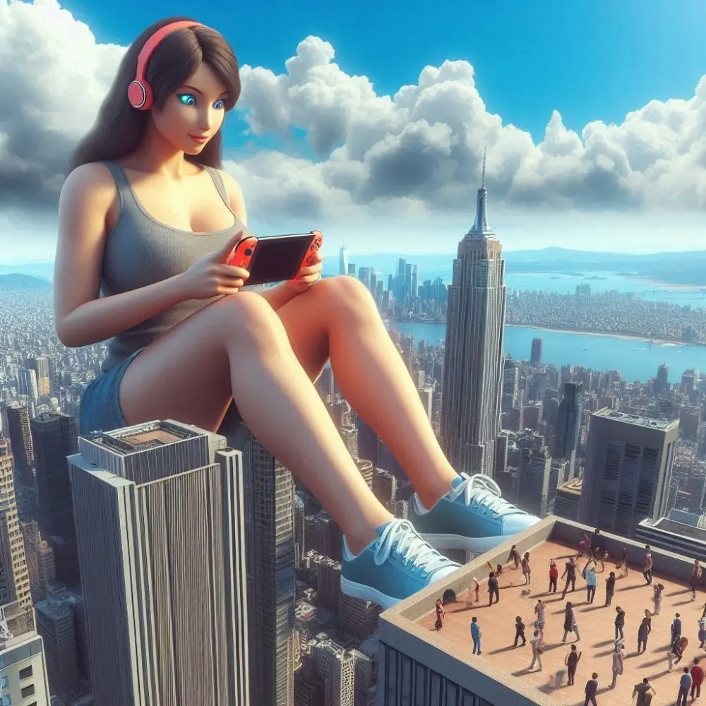 Giantess 10 [AI Generated] - page231