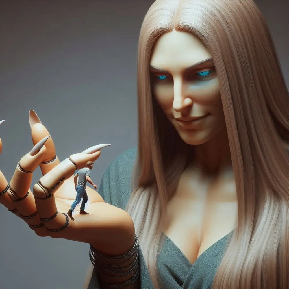 Giantess 10 [AI Generated] - page250