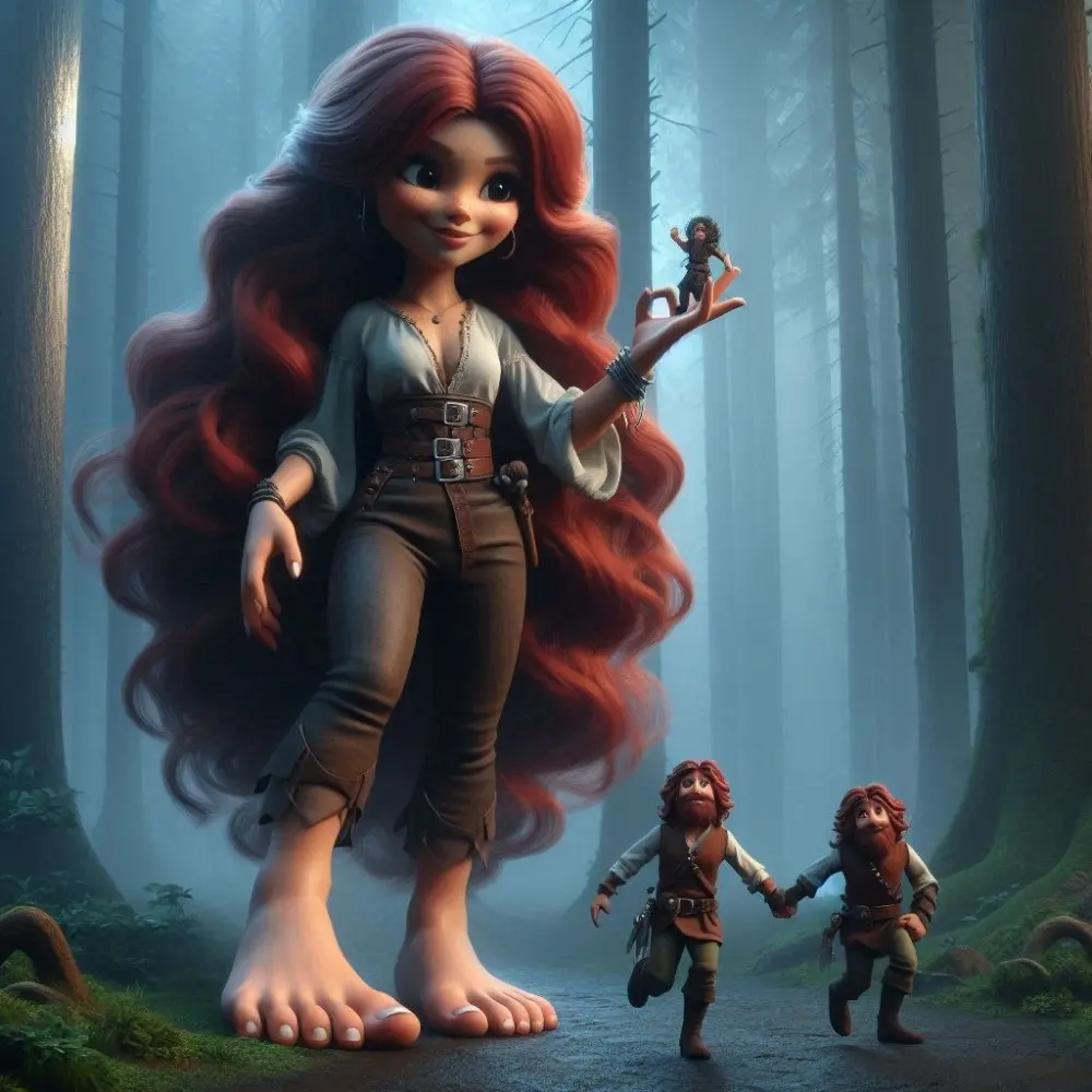 Giantess 10 [AI Generated] - page255