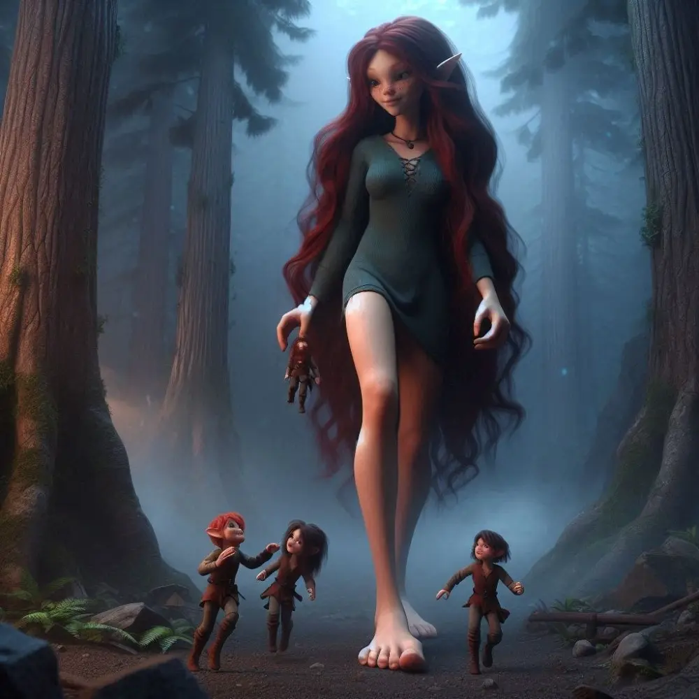 Giantess 10 [AI Generated] - page266