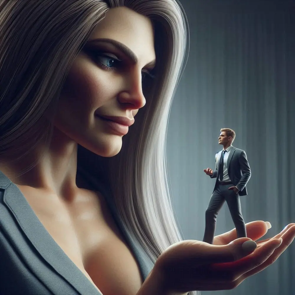 Giantess 10 [AI Generated] - page271