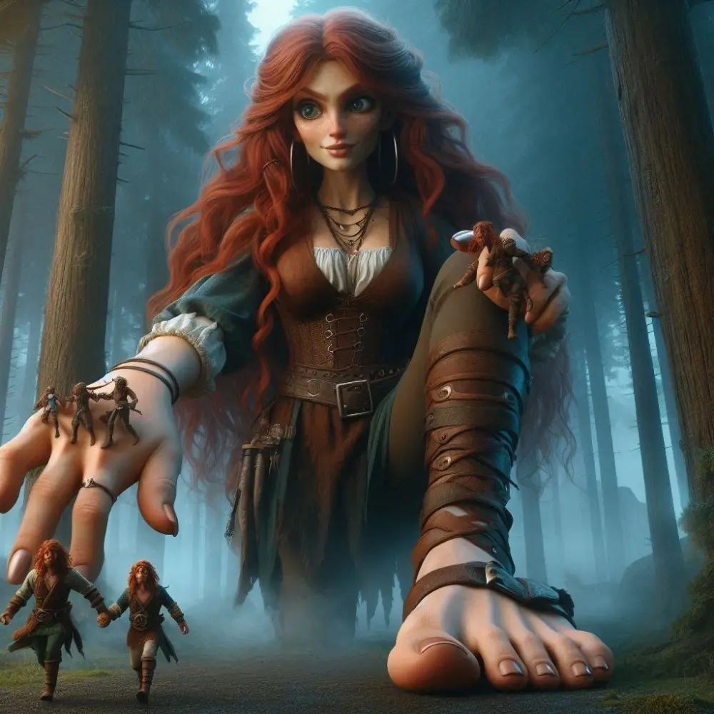 Giantess 10 [AI Generated] - page279