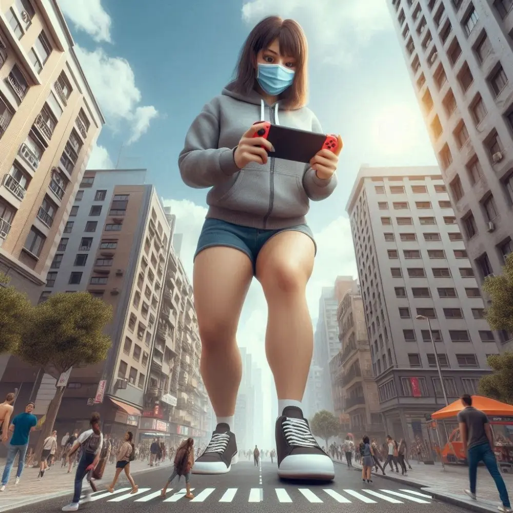 Giantess 10 [AI Generated] - page284