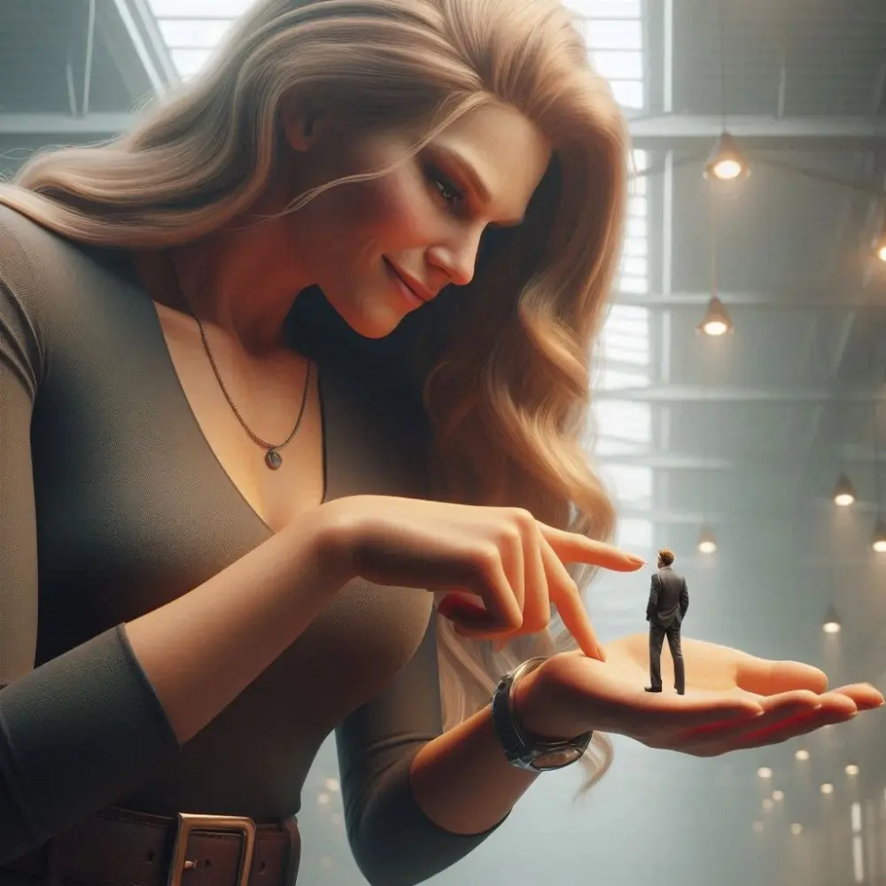 Giantess 10 [AI Generated] - page314