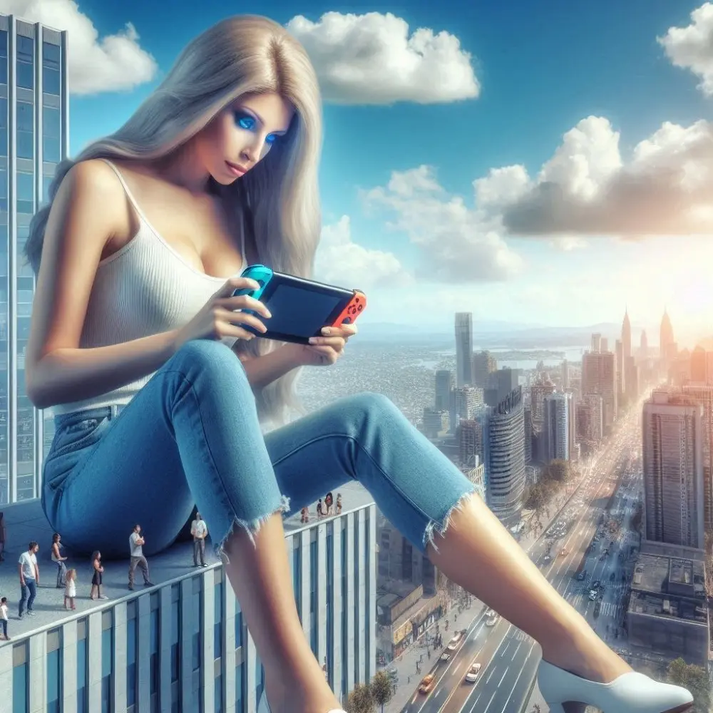 Giantess 10 [AI Generated] - page32