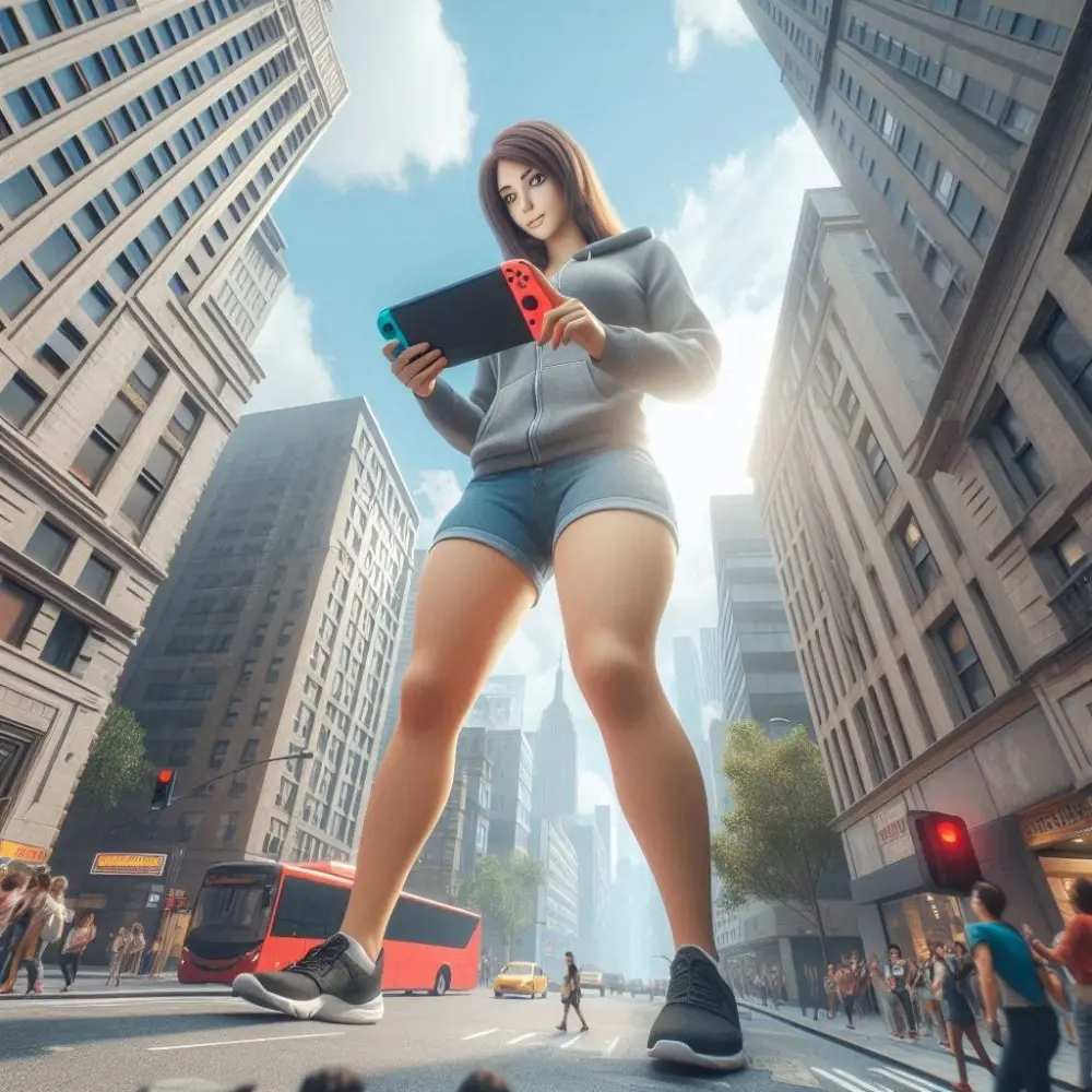 Giantess 10 [AI Generated] - page324