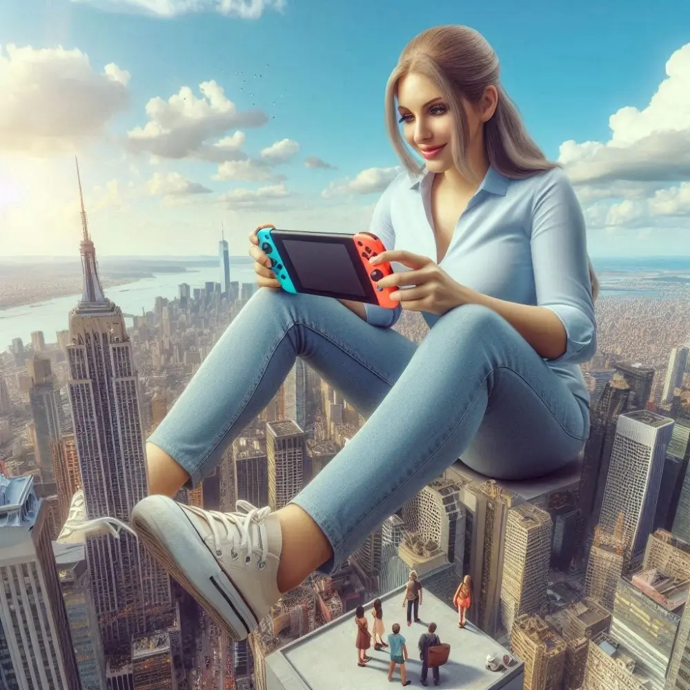 Giantess 10 [AI Generated] - page330