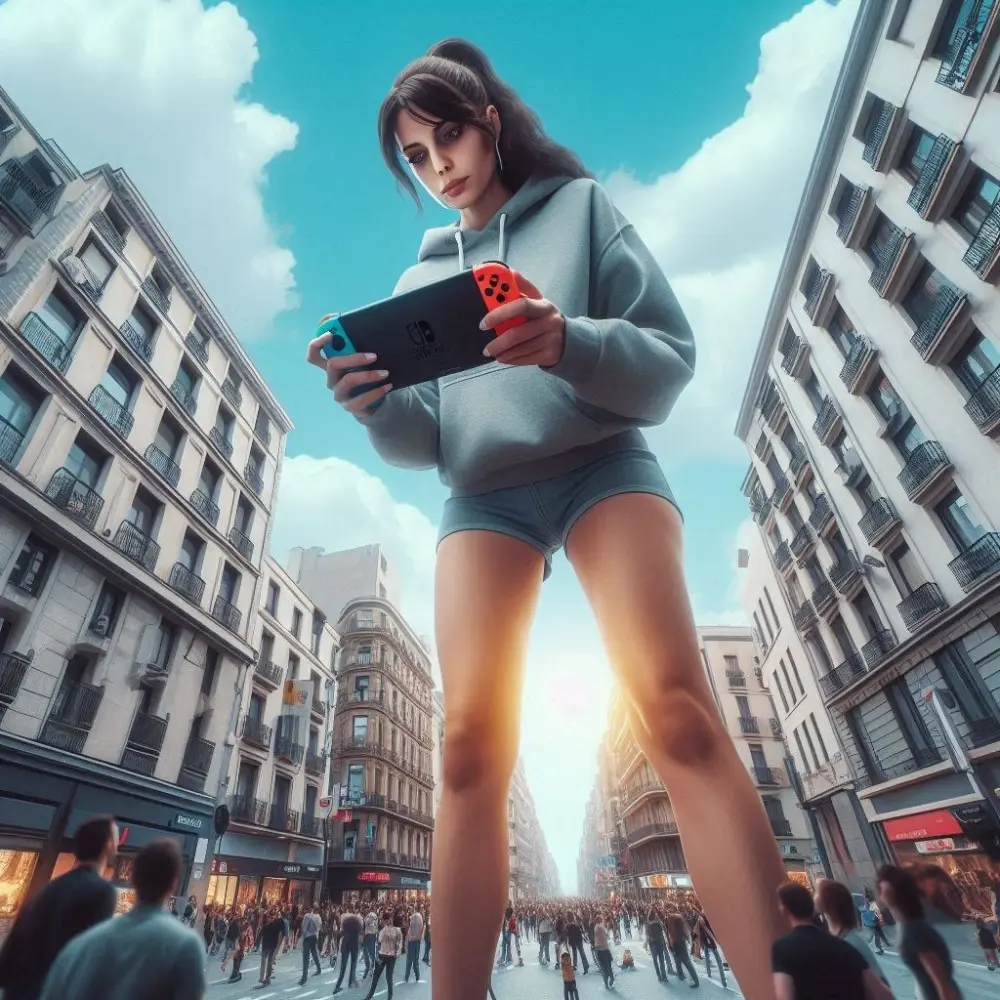 Giantess 10 [AI Generated] - page333