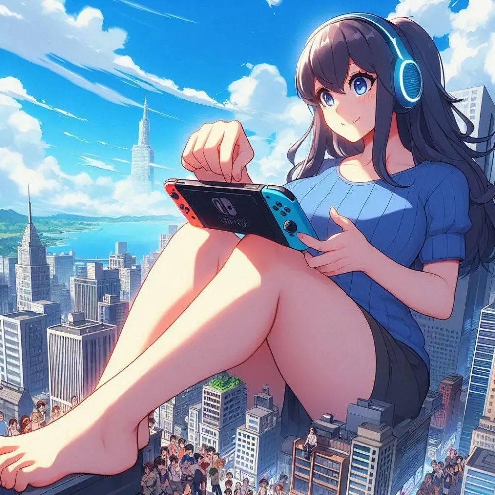 Giantess 10 [AI Generated] - page346