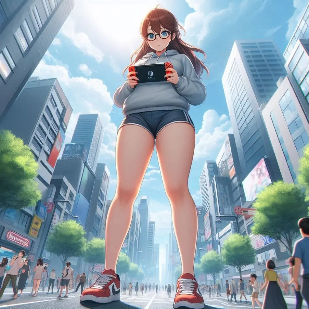 Giantess 10 [AI Generated] - page36