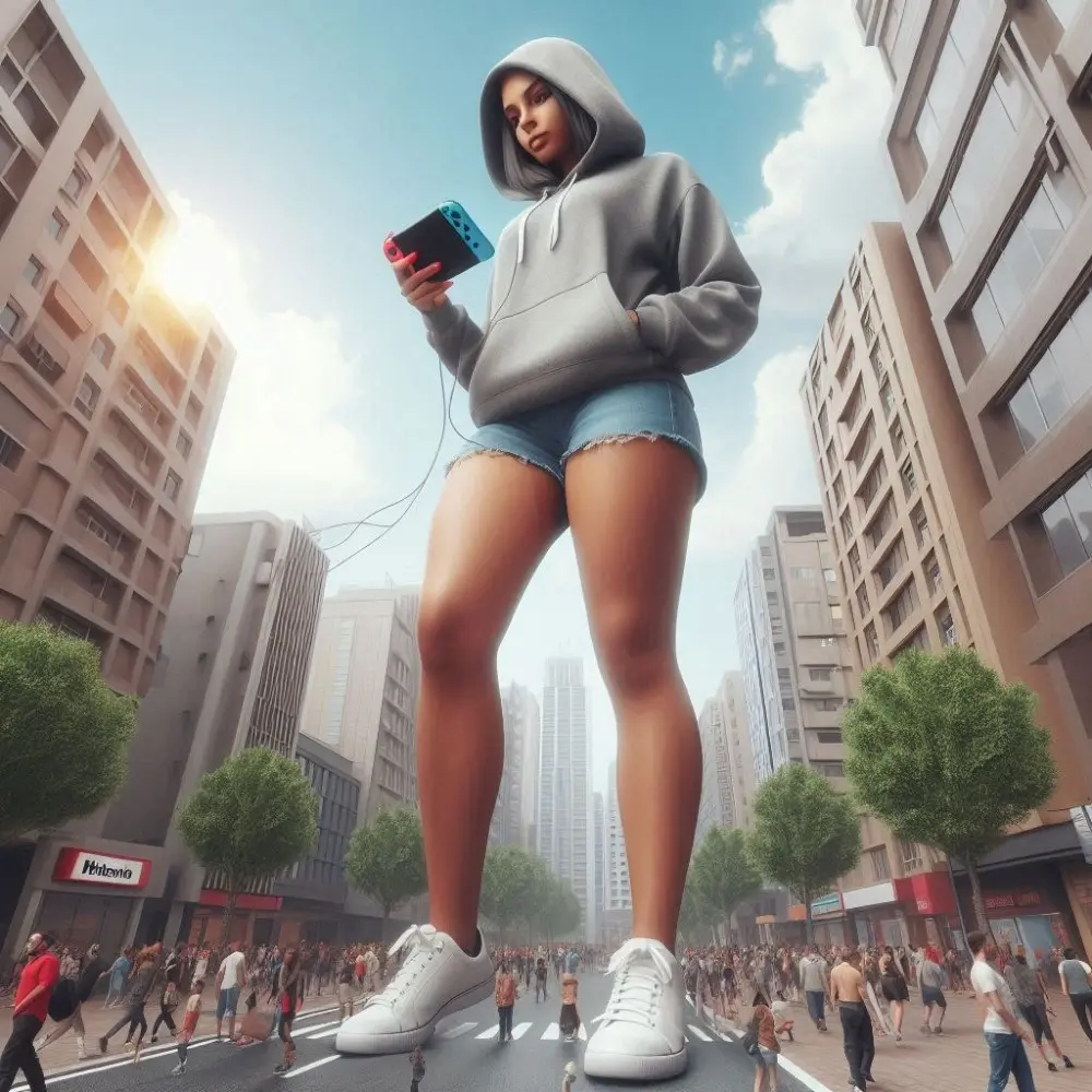 Giantess 10 [AI Generated] - page361