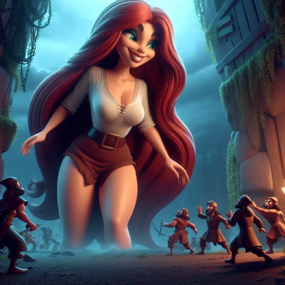 Giantess 10 [AI Generated] - page37