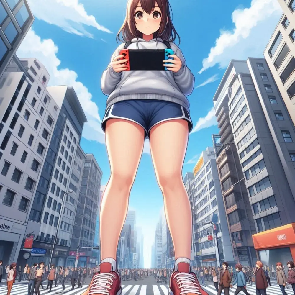 Giantess 10 [AI Generated] - page377