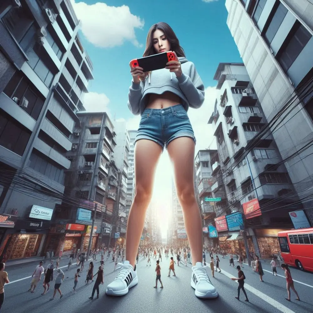 Giantess 10 [AI Generated] - page380