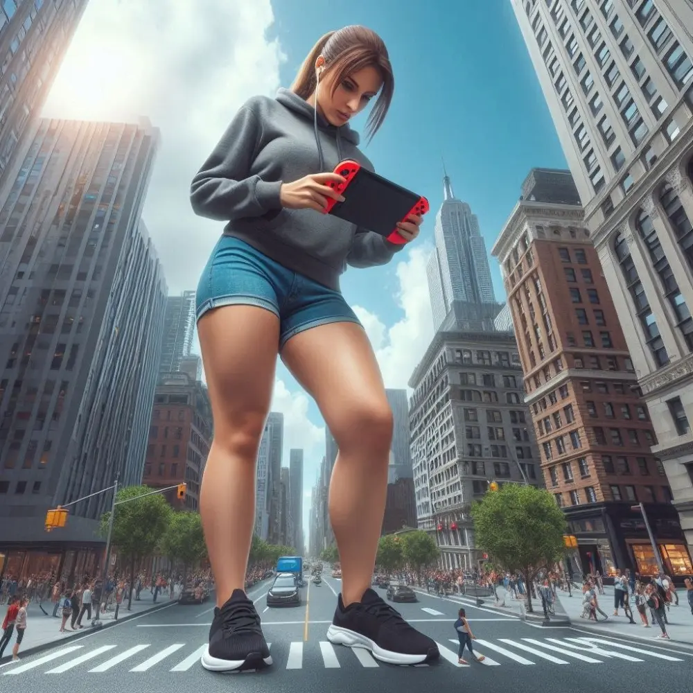 Giantess 10 [AI Generated] - page414